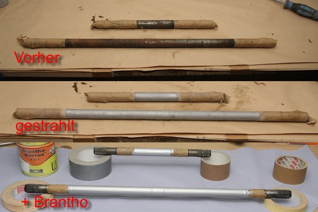 Antirebswelle "wie Neu"